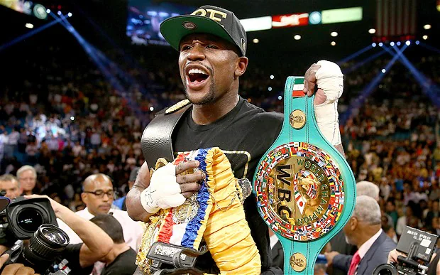HakimBawa's tweet photo. Everyone knows Floyd Mayweather.

But few know about the brutal training camps that made him untouchable in the ring.

They were so intense, he retired undefeated at 50-0.

Here are 9 drills that made Mayweather the most precise counter-puncher in boxing history: https://t.co/zJ27ifW5Vq