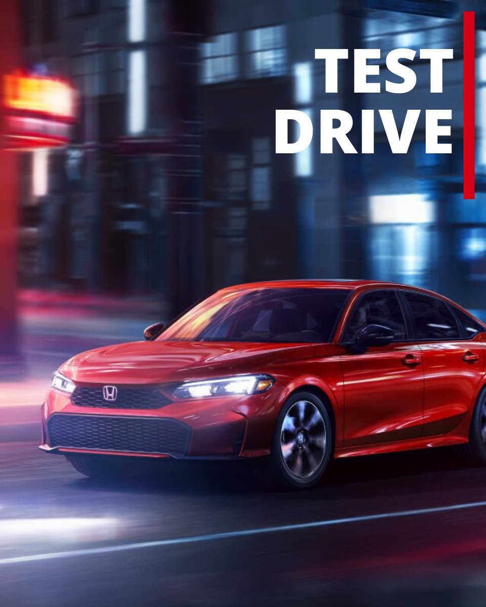 Comfort moves with confidence in the #HondaCivic! 😎

Schedule a test drive at tinyurl.com/2xu4dv5z

#Honda #2025Civic #NewRide #SmoothDriving