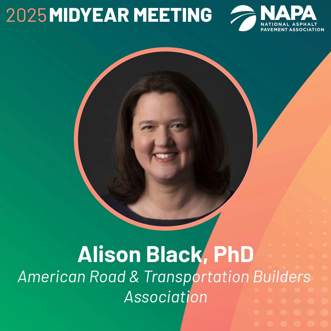 🔎 Midyear Meeting Spotlight 🏇🏻 Hear from Alison Black, <a href="/ARTBA/">ARTBA</a>, on the current trends in federal funding. This session covers key market trends, state budget and funding initiatives, and what 2025 holds for the industry. Register today ➡️ hubs.la/Q03qVSkc0

#NAPAMidyear