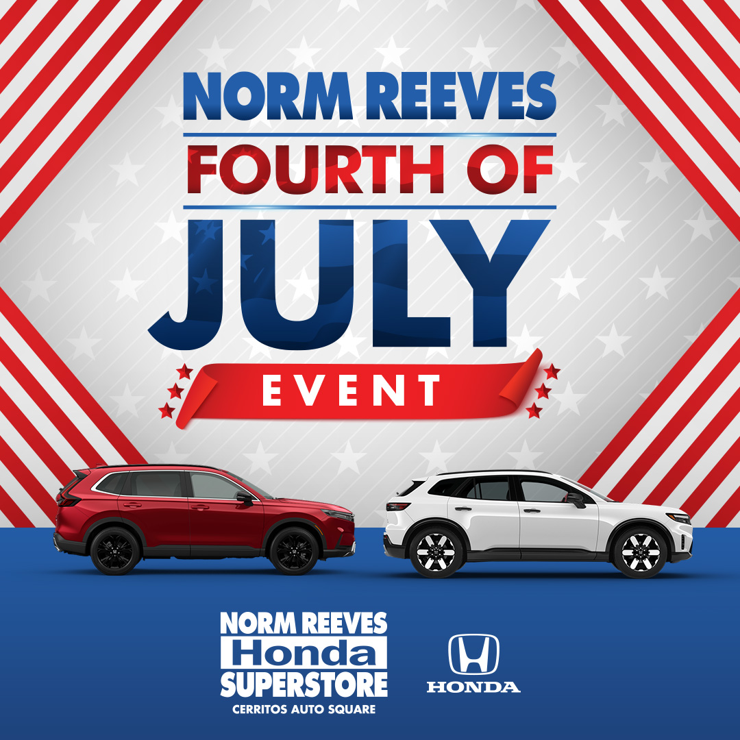 💙️✨ Fire up your Independence Day with Super Prices on the ride you deserve.

The Norm Reeves 4th of July Event is your ticket to freedom on four wheels. Hurry, deals this good won’t last long!

➡️ Shop Now: normreeveshondacerritos.pulse.ly/btudfnttta