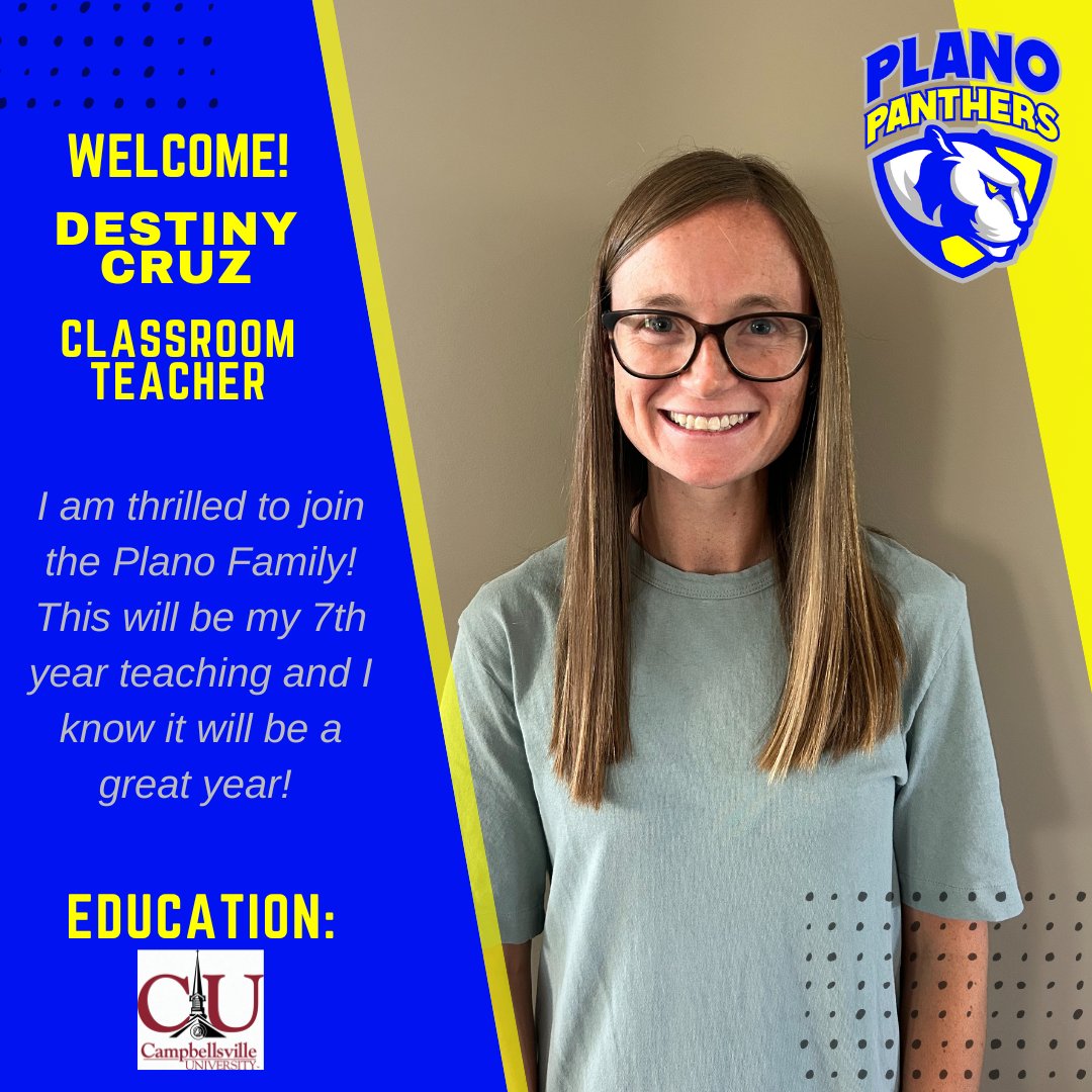 PlanoPanthers's tweet image. Welcome to Plano Elementary!