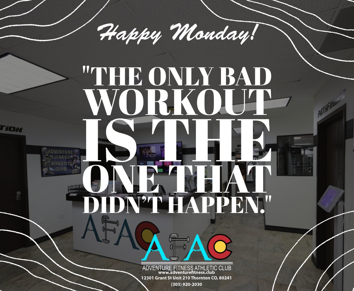 AdventureFT's tweet photo. ๐ฅ Happy Motivational Monday! ๐ฅ
A new week = a new chance to crush your goals.
Show up. Work hard. Stay consistent. Letโs make it happen together at Adventure Fitness Athletic Club! ๐ช๐ฅ
#MotivationalMonday #AFACStrong #NewWeekNewGoals #AdventureFitnessEnergy #JoinTheJourney https://t.co/itKxjDx4w4