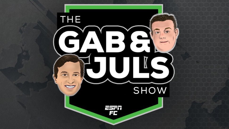 🚨The new Gab&amp;Juls Show has dropped! We debrief PSG - Atletico (Simeone, Ruiz, intensity…) + more CWC, refcam, Gattuso, Frank, Wirtz, Pulisic/Poch, Thierno Barry, Nypan, Sir David, Taremi, Sampdoria &amp; more!🎙️🔊
<a href="/Marcotti/">Gabriele Marcotti</a> <a href="/ESPNFC/">ESPN FC</a> 
smarturl.it/gab-juls-show