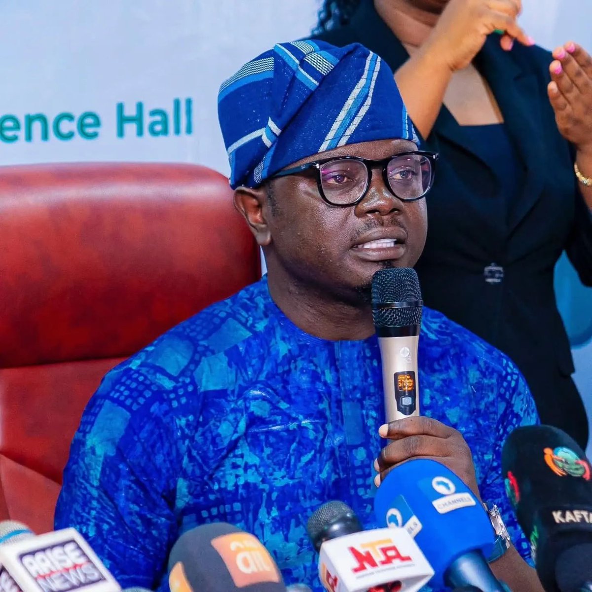 Famuyibo_Segun's tweet photo. National Youth Confab!

The Honourable Minister of Youth Development @ayowisdom_ today officially unveiled the website https://t.co/15gUKjTmc9 for the National Youth Conference 2025, also known as Youth Confab 2025, marking the formal commencement of the initiative. The launch signals the start of the registration process for what is being described as a pivotal national engagement with young Nigerians across all regions and sectors.

With the theme “Next Gen Nigeria: Crafting Solutions, Owning the Future,” the conference is set to be more than a traditional gathering. It is positioned as a generational turning point — a youth-led, inclusive, and non-partisan movement that will serve as a national platform for young people to engage, collaborate, and lead transformational dialogue on the future of Nigeria.

Endorsed by President Bola Ahmed Tinubu, GCFR, Youth Confab 2025 will welcome participants from all 774 local government areas, the diaspora, and every walk of life. It is designed to give Nigerian youth the opportunity to unite under one vision: to co-create solutions and boldly claim ownership of the nation's future.

#youthconfab2025