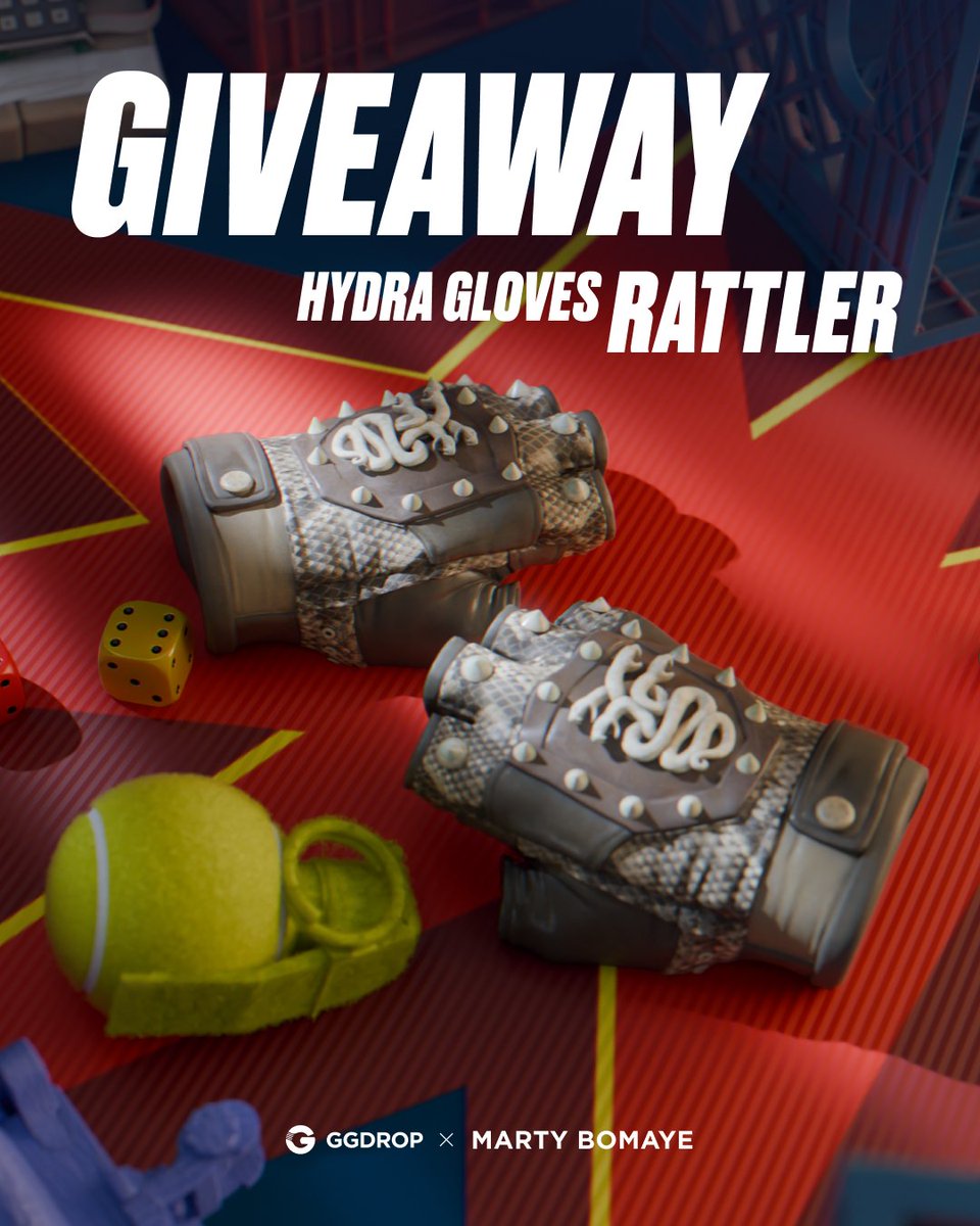 MARTY BOMAYE (@martybomaye) on Twitter photo $70.00 GIVEAWAY💰
- Hydra Gloves | Rattler🔥
➡️ To Enter:
✅ Follow me & <a href="/gg_drop/">GGDrop.com</a>
✅ RT & Like
✅ Tag 2 Friends
⏳Ends in 10 Days! $70.00 GIVEAWAY💰
- Hydra Gloves | Rattler🔥
➡️ To Enter:
✅ Follow me & <a href="/gg_drop/">GGDrop.com</a>
✅ RT & Like
✅ Tag 2 Friends
⏳Ends in 10 Days!