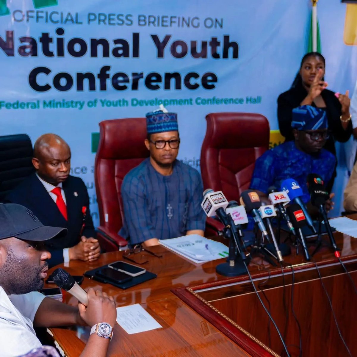 National Youth Confab!

The Honourable Minister of Youth Development <a href="/ayowisdom_/">Ayodele Olawande</a> today officially unveiled the website nationalyouthconfab.gov.ng for the National Youth Conference 2025, also known as Youth Confab 2025, marking the formal commencement of the initiative. The launch