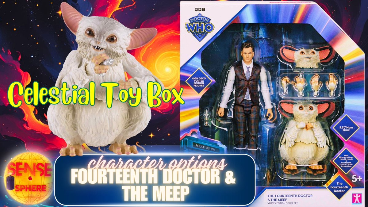 SensetheSphere's tweet photo. DOCTOR WHO: ONLINE EXCLUSIVE
Beep The Meep & Fourteenth Doctor
Live at 6pm
https://t.co/1bbm02lrEo
Brendan and Ryan discuss the latest models in the character options online exclusive
#doctorwho #bbcdoctorwho #doctorwhofandom #drwho #whovians #whoniverse #doctorwhocommunity #livestreaming #doctorwhodebateshow #scifi #BBC #merchandise #dw60 #doctorwho60 #BBCStudios #cybermen #dalek #davros #scifi #scififan #scifilovers #scifiTV #characteroptions #merchandise #beepthemeep #themeep #starbeast #davidtennant #fourteenthdoctor #russelltdavies #aldewar