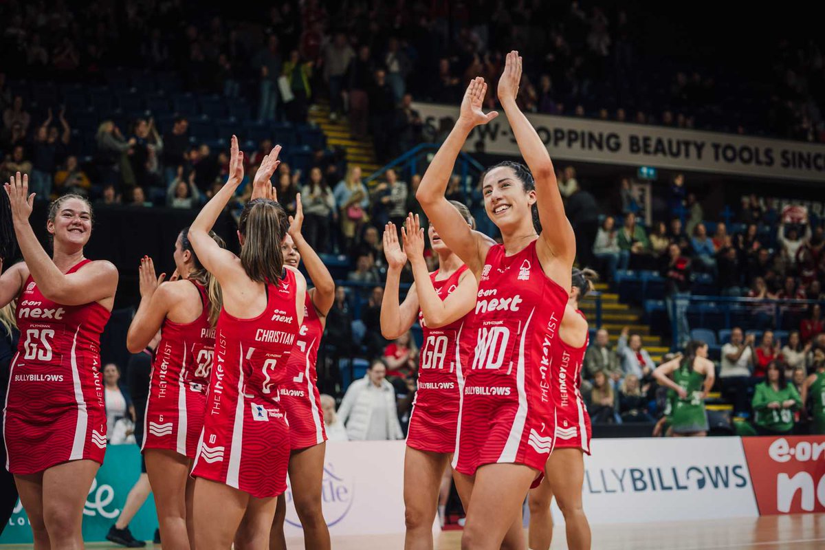 nottinghamarena's tweet image. 🏐 As the season ends, we’re proud to have hosted @NFNetball at the heart of our city. From thrilling matches to loyal fans, it’s been unforgettable. Thank you for making the Arena your home. Until next time, Nottingham ❤️