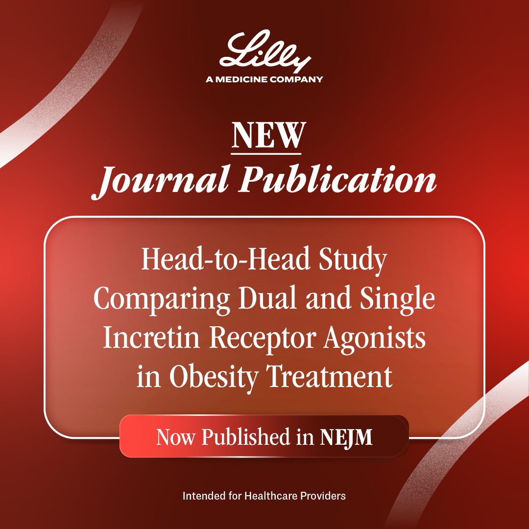LillyMedical's tweet image. New #Obesity Publication → Head-to-Head Study Comparing Dual and Single Incretin Receptor Agonists in Obesity Treatment
Click here to read the full study: e.lilly/4dMJBto
#obesityresearch #obesitymedicine