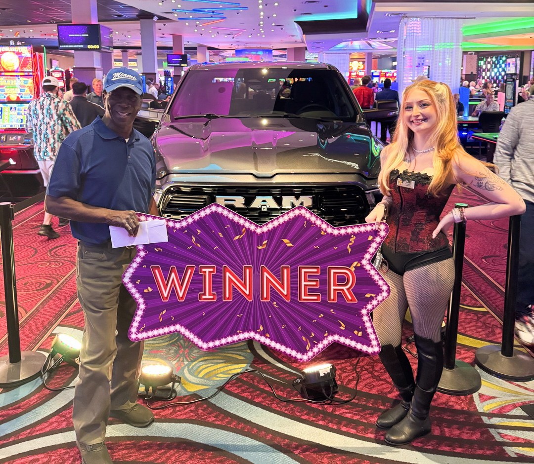 🎉 Congratulations, Edward! 🎉
For being the proud winner of the Ram 1500 Father's Day Giveaway!
We hope your new ride brings you miles of happiness and unforgettable memories. 🙌💙

#MoreInParadise #seminolecasinohotelimmokalee #FathersDayGiveaway #Ram1500Winner