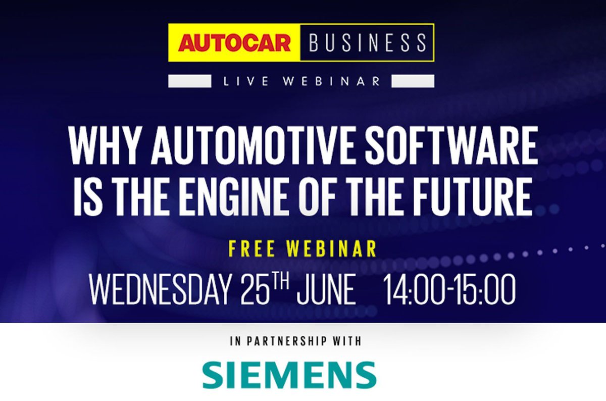 How will software change the world of cars? We're about to find out in our free webinar...

Find out more information and sign up here 👉 buff.ly/GD6TD47