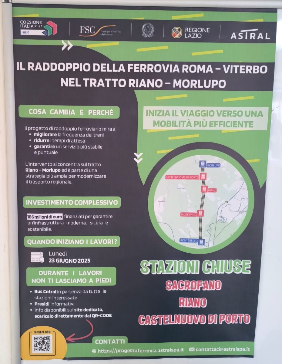 Inizia il viaggio (della speranza) per una mobilità più efficiente, prossimamente nella tratta extraurbana. Chi vivrà vedrà quel pezzettino "raddoppiato" e il resto della tratta extraurbana ammodernata. Ottimismo!