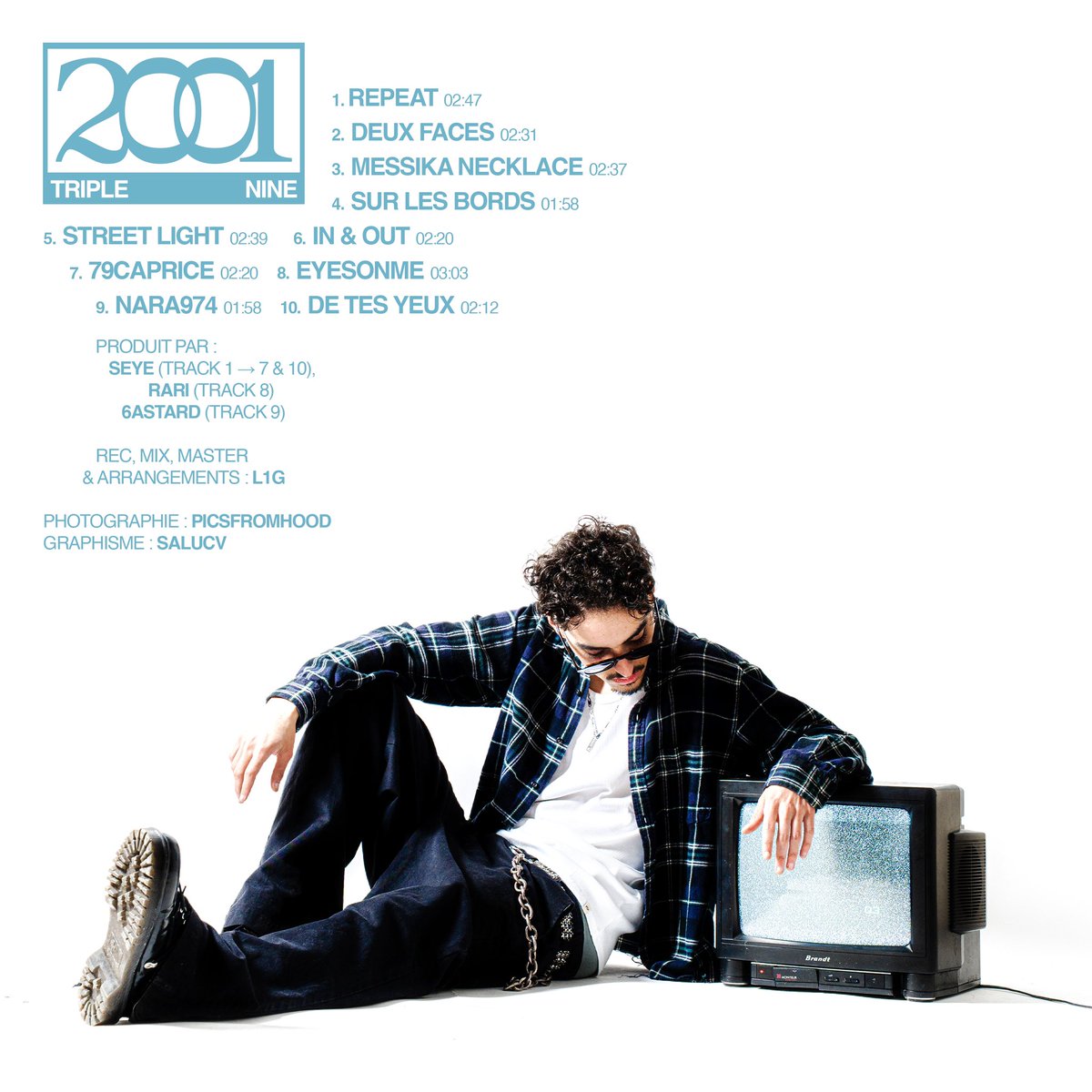 « 2001 » 10 titres, dispo le 27 juin 🌟