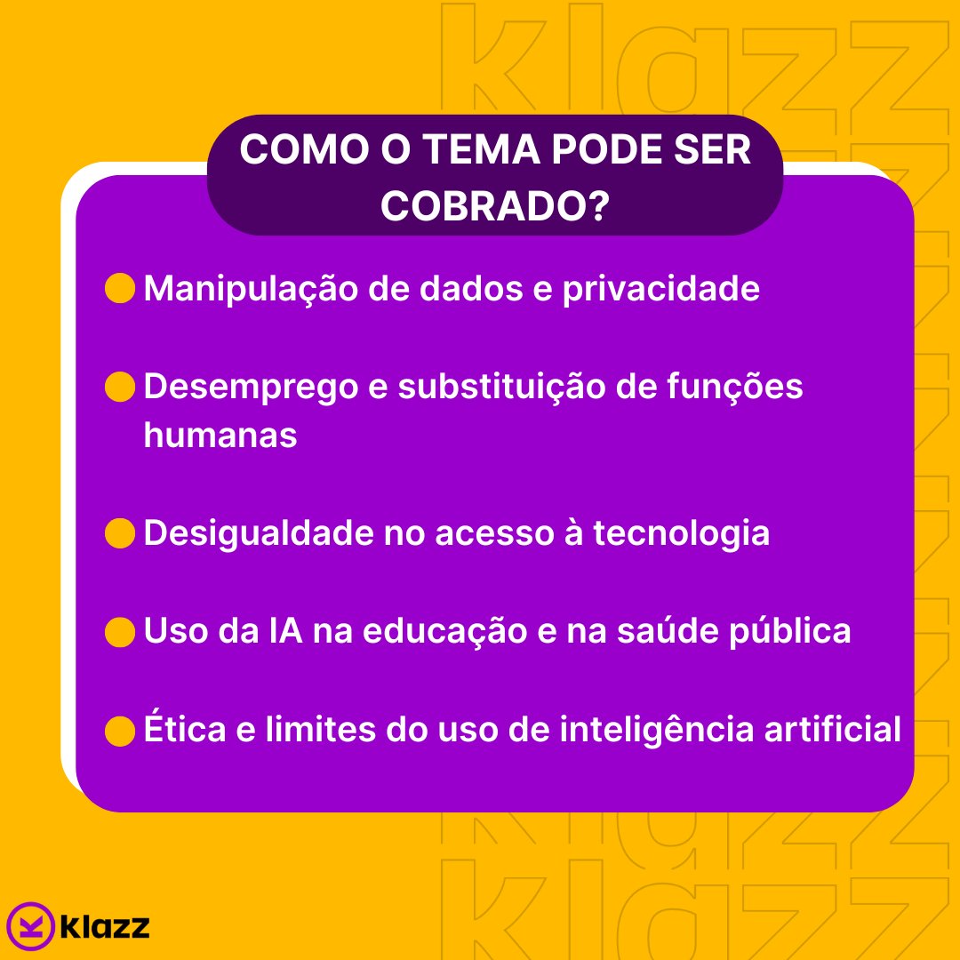 klazz_educacao's tweet photo. 🤖 IA na redação do ENEM? Pode apostar que sim. A inteligência artificial tá em todo lugar: redes sociais, escolas, empresas.

Com a Klazz, você aprende a argumentar com profundidade .

Inscreva-se na plataforma e ganhe 7 dias de acesso gratuito! LINK NA BIO

#ENEM2025 #redação https://t.co/xbj26aPIHv