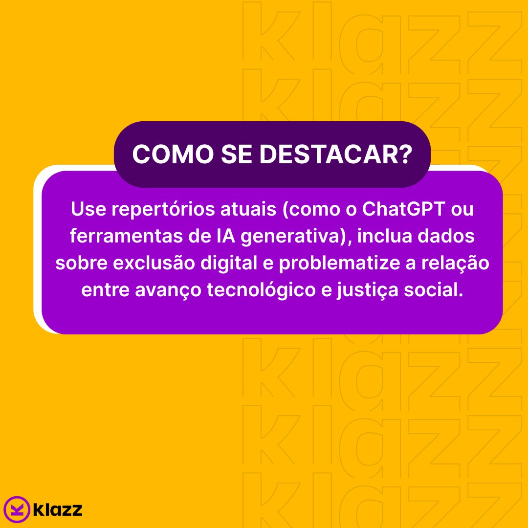 klazz_educacao's tweet photo. 🤖 IA na redação do ENEM? Pode apostar que sim. A inteligência artificial tá em todo lugar: redes sociais, escolas, empresas.

Com a Klazz, você aprende a argumentar com profundidade .

Inscreva-se na plataforma e ganhe 7 dias de acesso gratuito! LINK NA BIO

#ENEM2025 #redação https://t.co/xbj26aPIHv
