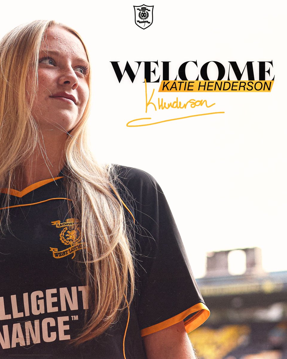 Livingston WFC (@livingstonwfc) on Twitter photo ๐๐๐ง๐๐๐ซ๐ฌ๐จ๐ง ๐ฌ๐ข๐ ๐ง๐ฌ ๐ฉ๐ซ๐-๐๐จ๐ง๐ญ๐ซ๐๐๐ญ โ๐ป
We are pleased to announce the signature of midfielder Katie Henderson who will join us from Hamilton Academical.
Katie is set to join when the transfer window opens on the 23rd of June.
Welcome to West Lothian Katie!๐ฆ ๐๐๐ง๐๐๐ซ๐ฌ๐จ๐ง ๐ฌ๐ข๐ ๐ง๐ฌ ๐ฉ๐ซ๐-๐๐จ๐ง๐ญ๐ซ๐๐๐ญ โ๐ป
We are pleased to announce the signature of midfielder Katie Henderson who will join us from Hamilton Academical.
Katie is set to join when the transfer window opens on the 23rd of June.
Welcome to West Lothian Katie!๐ฆ