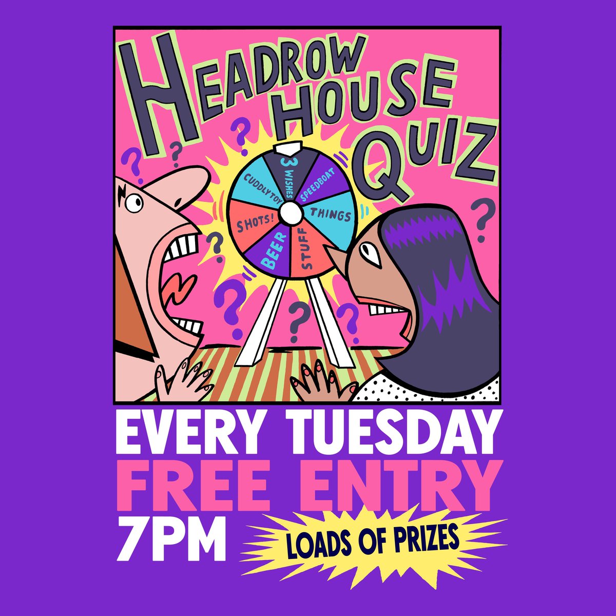 Big ol' rollover for tomorrows quiz with £500 up for grabs! Book your spot now via the link below 🫡

headrowhouse.com/bookings/