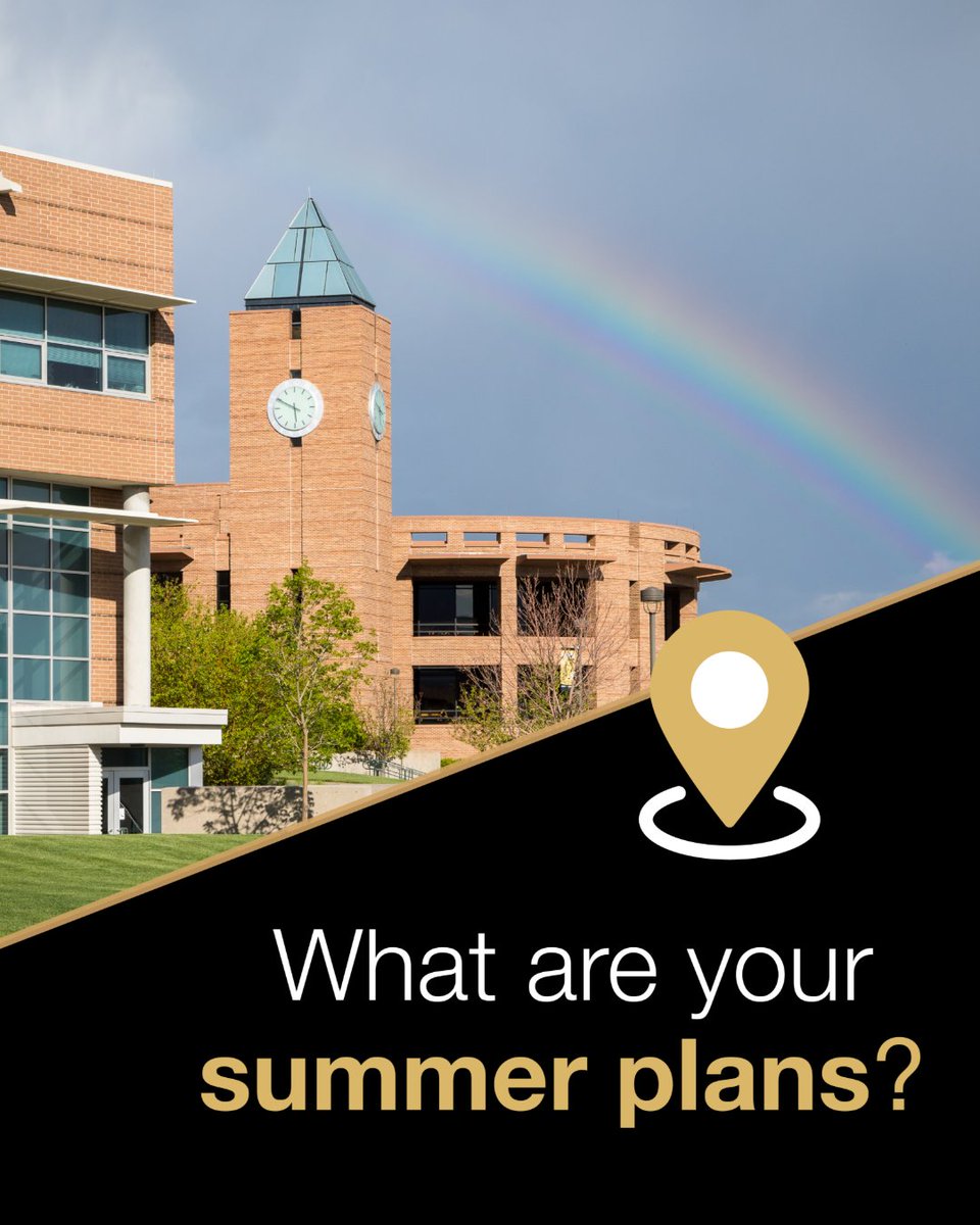 Checking in from campus! ☀📍 Summer is full of possibilities—where are you spending yours? Let us know what you're up to, and we’ll see you back in the fall, ready for what’s next! 
#UCCS #PowerOfPossibility #SummerBreak