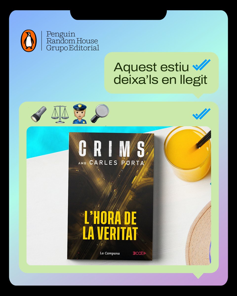 En tenim moltes i ben variades, però de moment, aquí van 10 recomanacions d'estiu que us deixaran clavats a la butaca, cadira, tovallola, gandula, llit, balancí, gespa, sorra, pedra...

Comencem!
bit.ly/4hdgGyQ