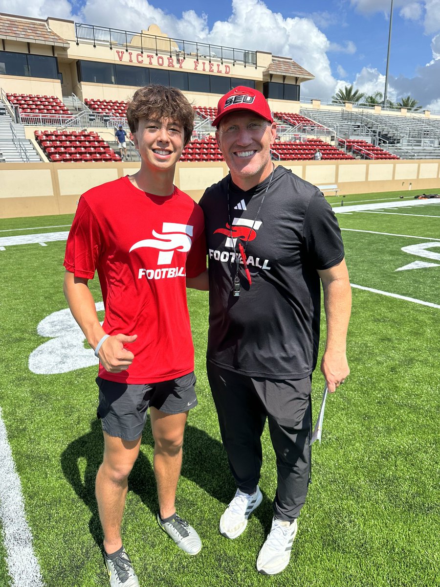 KooperLuu's tweet image. Thank you @SEUFireFootball for camp and the training session. 

Thank you @Coach_Waugh and @coachkpope  for my first offer to play college football!

 @HKA_Tanalski @DylanBarnas @Briggs_bourg @BaltarJackson @TCHSFB @CoachBarrettx2 @TimberCreekBVB @CoachHenry15 @coachkstrong…