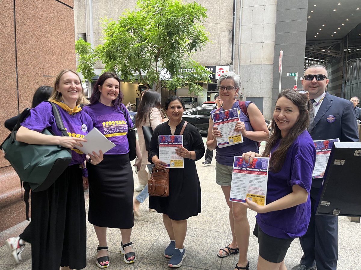 1199SEIU Members Against Cuomo tweet media