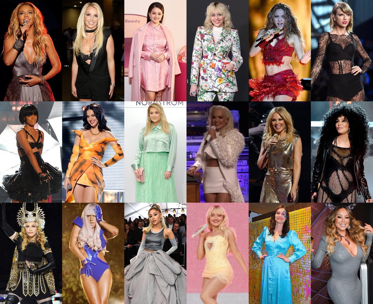 It's my turn again to reveal a ccountdown list. May I present you my Top 40 Female Music Artists.