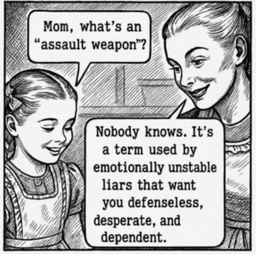 Yep, it's just a scare tactic used by those who want to strip us of our rights and leave us vulnerable!!