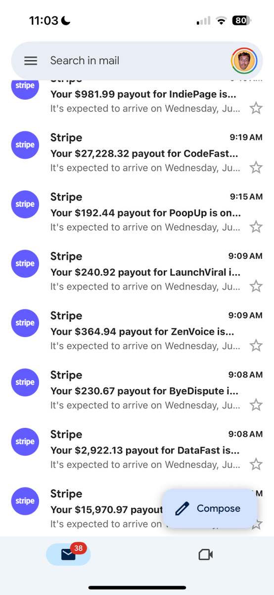 I worked hard for 7 years to enjoy passive income for 7 days.