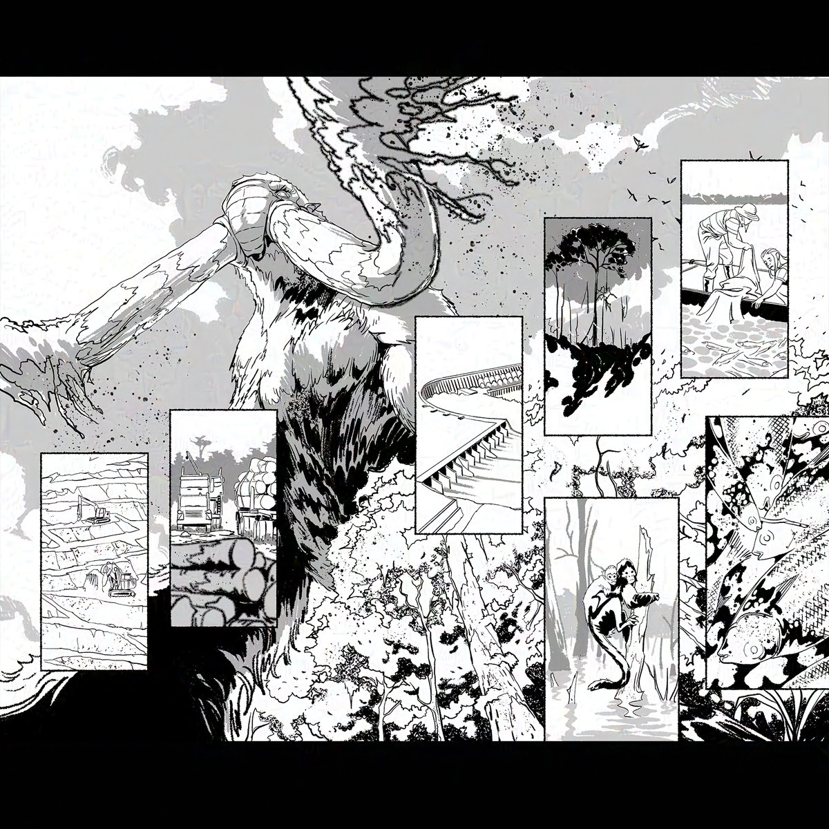 🦣 Pages from Monsterverse Declassified by <a href="/LegendaryComics/">Legendary Comics</a> 

Thanks to <a href="/aranciastudio/">Arancia Studio</a> 🍊
.
.
.
#godzilla #monsterverse #comics #graphicnovel #fumetti #legendary #digitalart #bd #bandedessinee #dibujos #instadaily #comicbook #comicartist