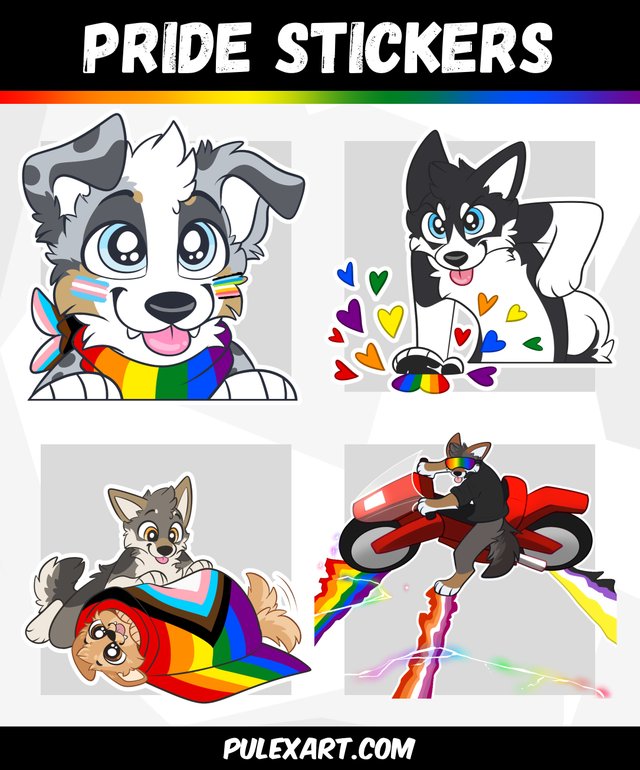Pride Month Sticker Giveaway!!! 🥳🎉

Win 3-5 free stickers of your fursona!

Lineart by @/LordPulex
Coloring by @/CrumbFur

💙 Follow
💙 Like + Repost
💙 Comment ref or something silly

Raffle ends on June 20th!