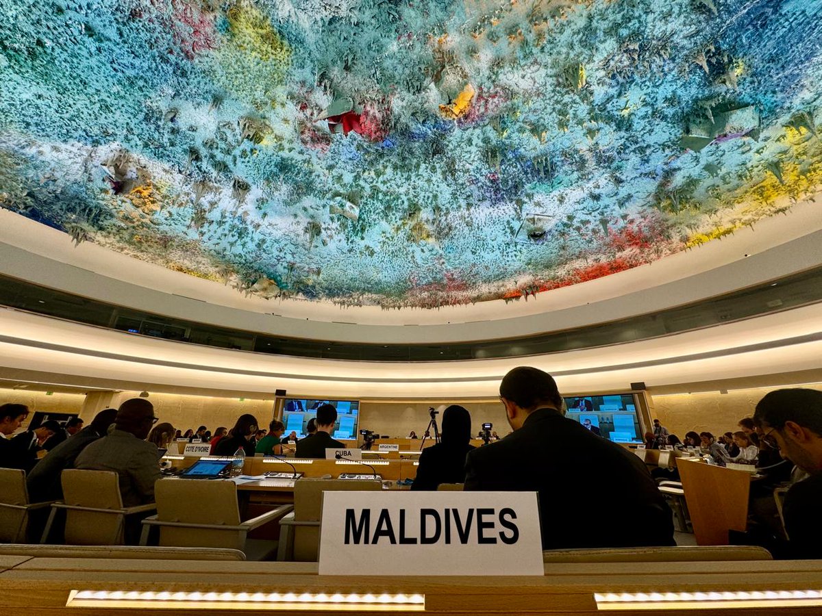 The Maldives Participates in the 59th Session of the United Nations Human Rights Council

📃 Press Release | t.ly/zSX3j