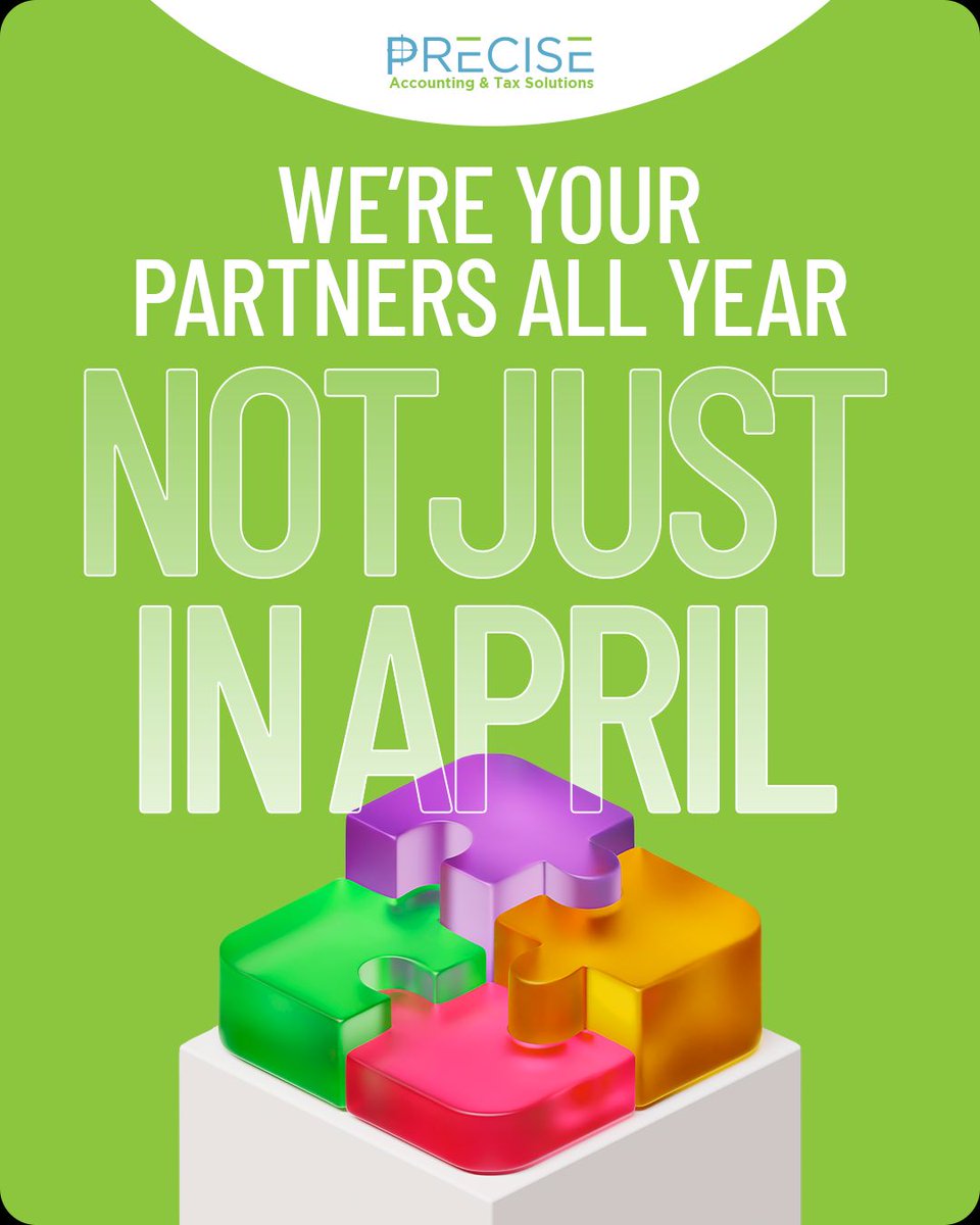 preciseacctax's tweet image. Tax prep starts now—not in March.
We offer year-round planning so you’re always ahead of the curve.
(301) 541-3145
preciseacctax.com
#PreciseAccTax #TaxPlanning #BossMoves