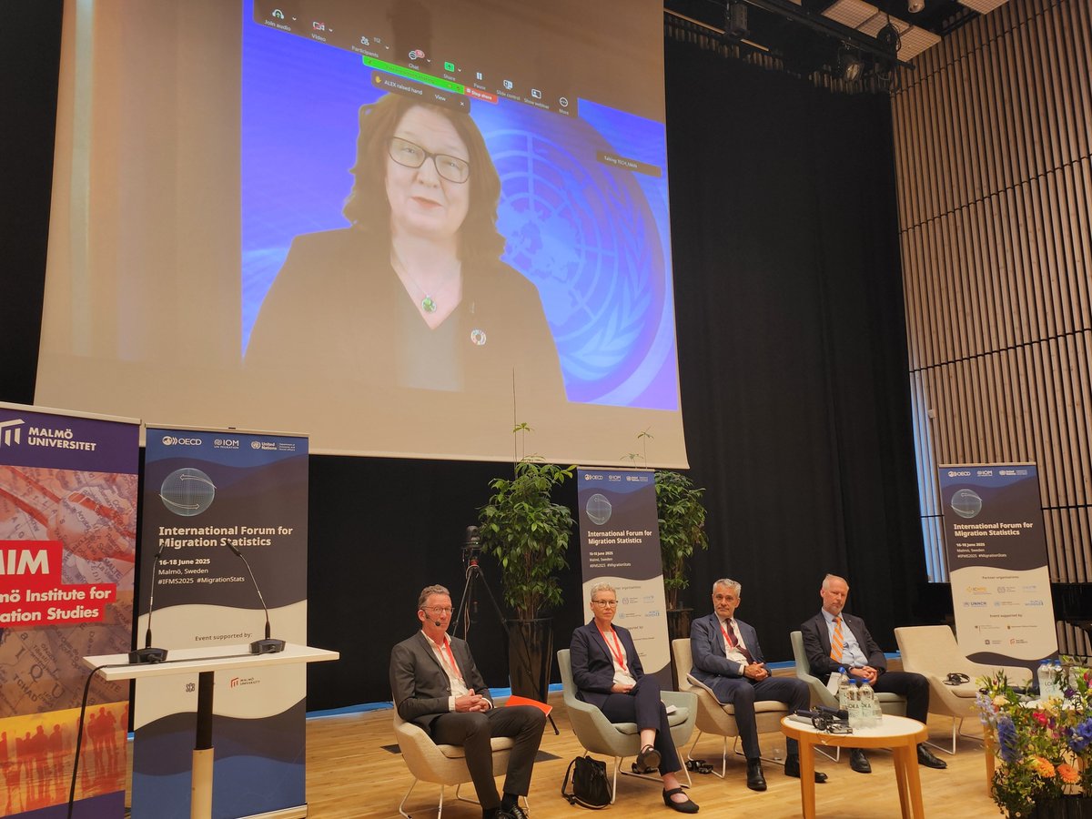 UNStats (@unstats) on Twitter photo 🌍 The 4th International Forum on Migration Statistics kicks off today in Malmö!
Join live: buff.ly/8zY7UbG
#IFMS2025 @unmigration <a href="/OECD/">OECD ➡️ Better Policies for Better Lives</a> 🌍 The 4th International Forum on Migration Statistics kicks off today in Malmö!
Join live: buff.ly/8zY7UbG
#IFMS2025 @unmigration <a href="/OECD/">OECD ➡️ Better Policies for Better Lives</a>