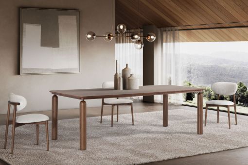 itDreamDesign's tweet image. GO Rectangular Dining Table in Solid Canaletto Walnut
Designer : Norberto Delfinetti
Rectangular table
Four cylindrical legs in solid Canaletto walnut
Top with rounded edges in solid Canaletto walnut

italydreamdesign.com/en/product/go-…