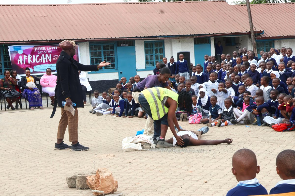 When children are truly seen and heard, real change becomes possible. Their voices hold the key to shaping the future. Today, we marked the Day of the African Child at Martin Luther Primary School. #DAC2025 #DayOfTheAfricanChild2025