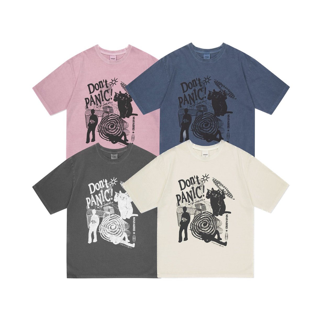 mahagrid don't panic pigment tee sale 58% 💥 ลดโหดมากก เหลือ — 750฿ free ems ส่งแอร์ค่า 🐈‍⬛