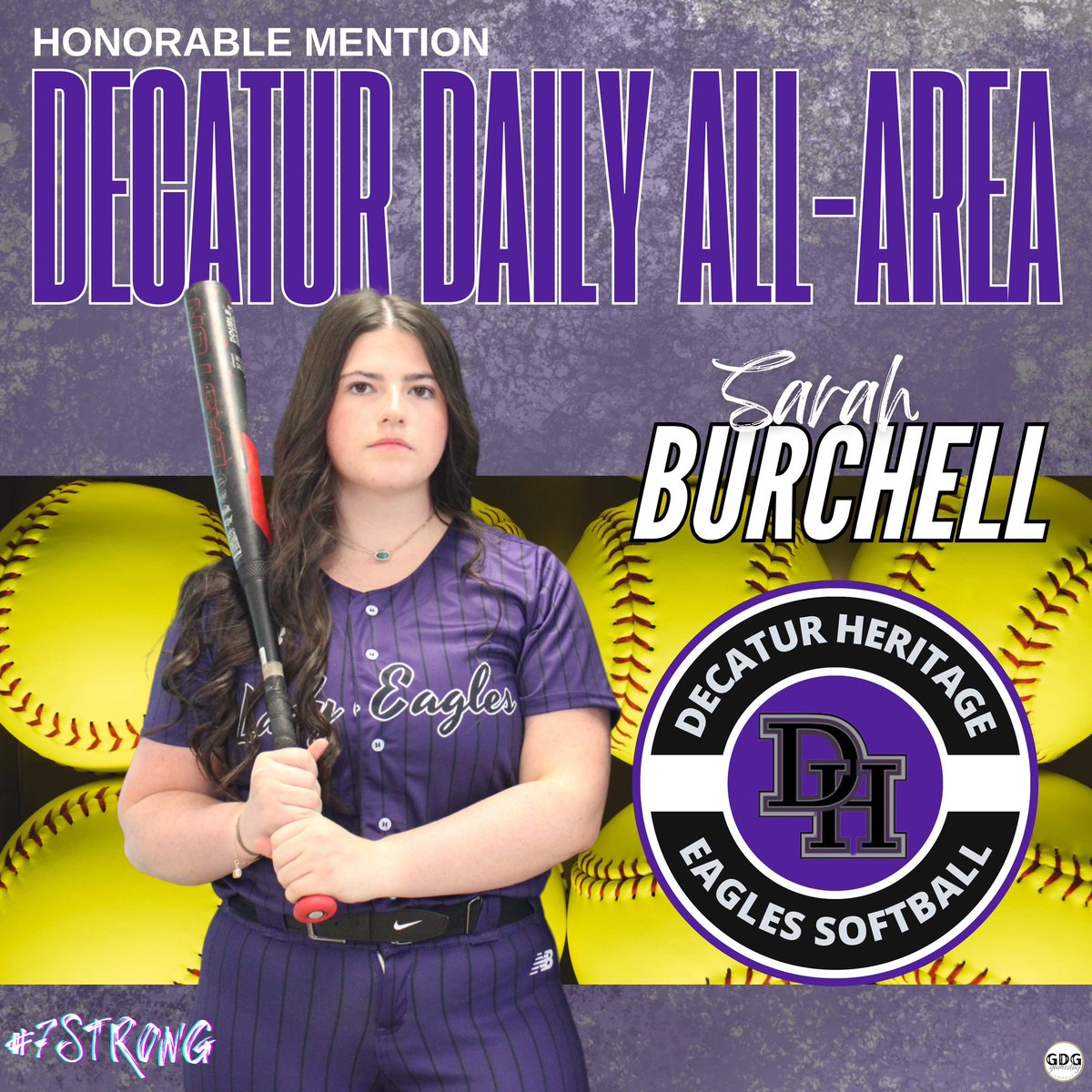 Congrats ladies on Decatur Daily All-Area!💜🦅🥎