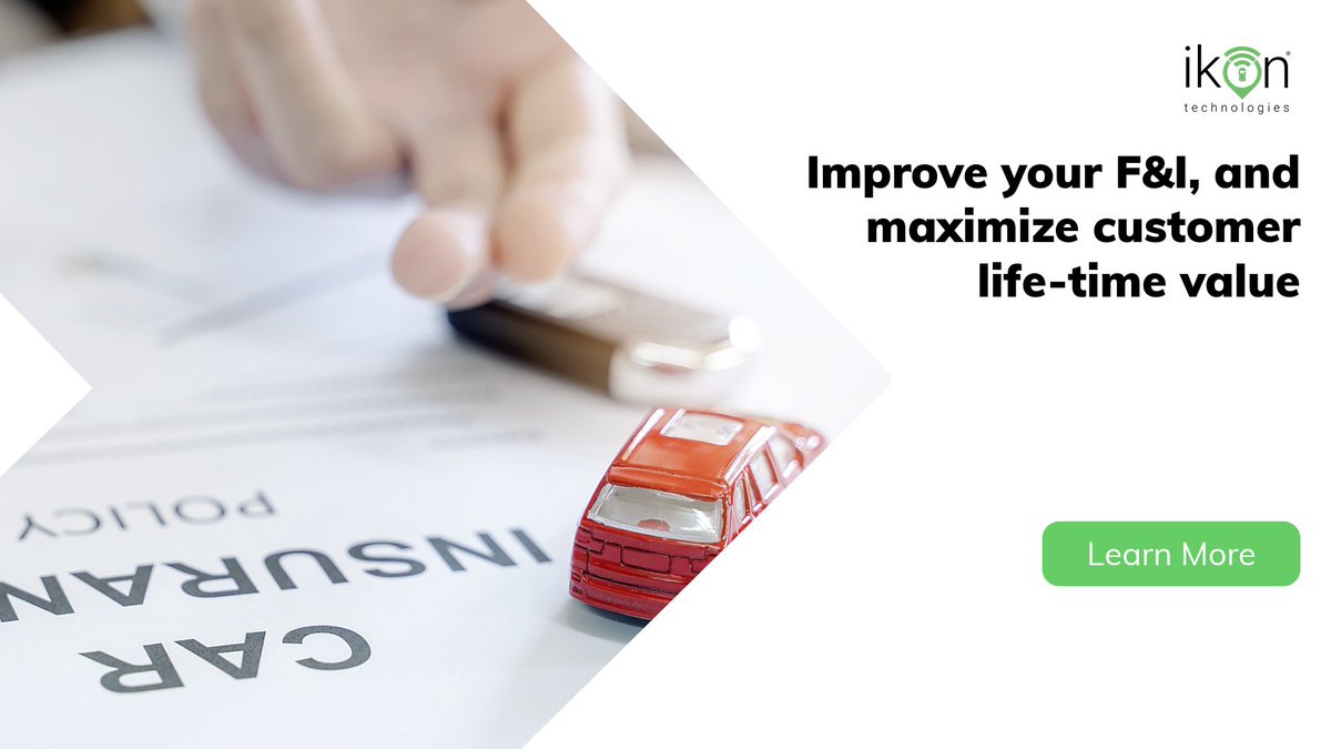 Improve your F&amp;I  with, and build a lasting relationship with every customer. 🚗

hubs.la/Q038tJsg0

#F&amp;IEfficiency #CustomerTrust