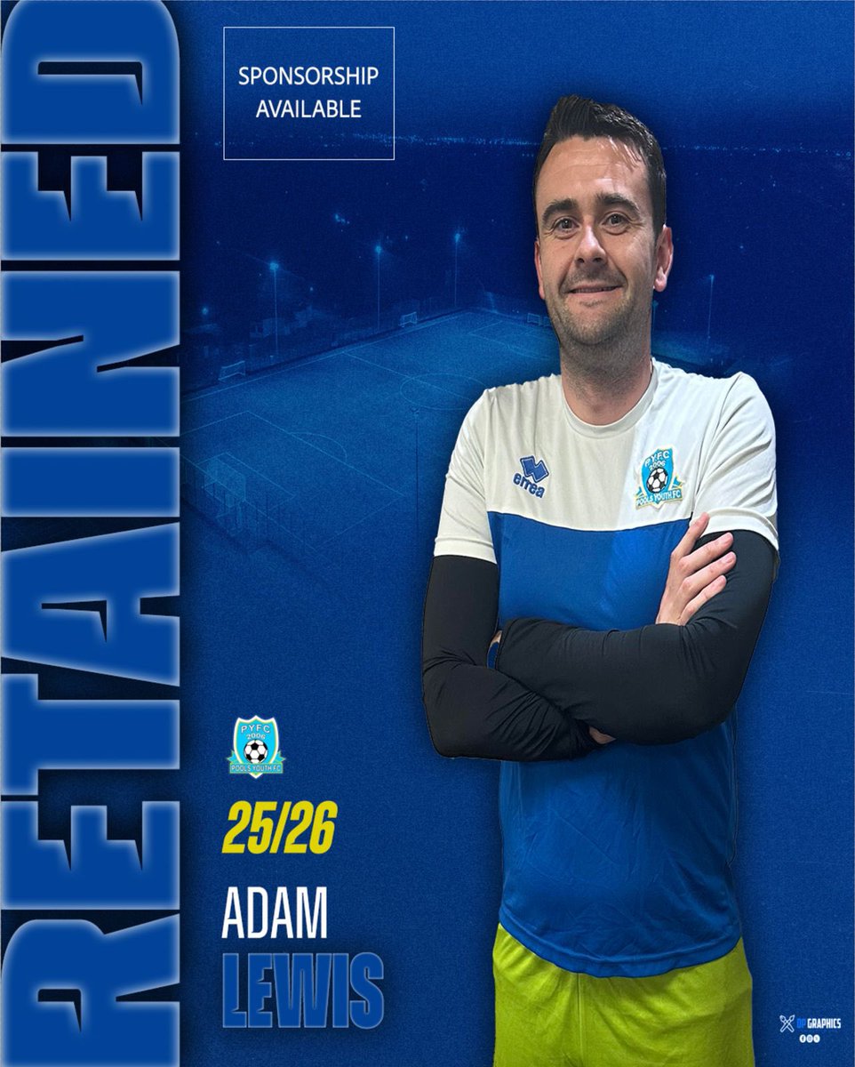 pyfc_seniors's tweet photo. 𝐑𝐞𝐭𝐚𝐢𝐧𝐞𝐝 | 𝐀𝐝𝐚𝐦 𝐋𝐞𝐰𝐢𝐬

Experienced goalkeeper Adam Lewis has committed to the club for 25/26 season. 

A top lad to have a round the club and we are delighted to have another year with lewy. 

Adam is available to sponsor for £50. https://t.co/XuKTOkLi5q