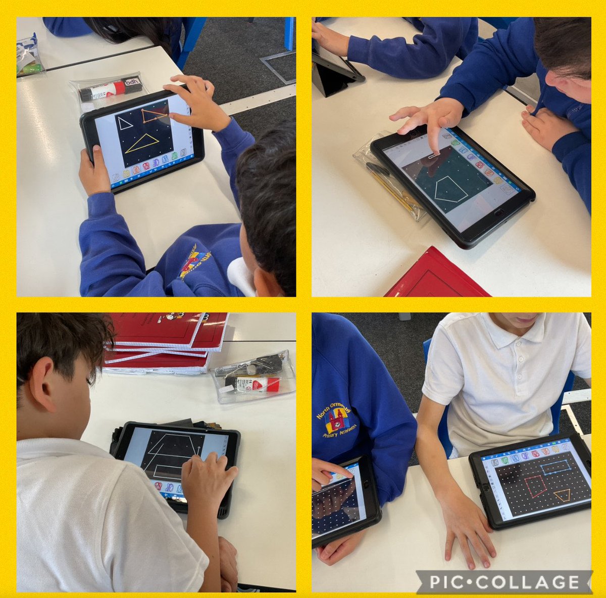 North Ormesby Primary Academy (@n_o_p_a) on Twitter photo Y5 have been using the app Geoboard to explore and create regular and irregular polygons. <a href="/CNicholson_Edu/">Craig Nicholson</a> Y5 have been using the app Geoboard to explore and create regular and irregular polygons. <a href="/CNicholson_Edu/">Craig Nicholson</a>