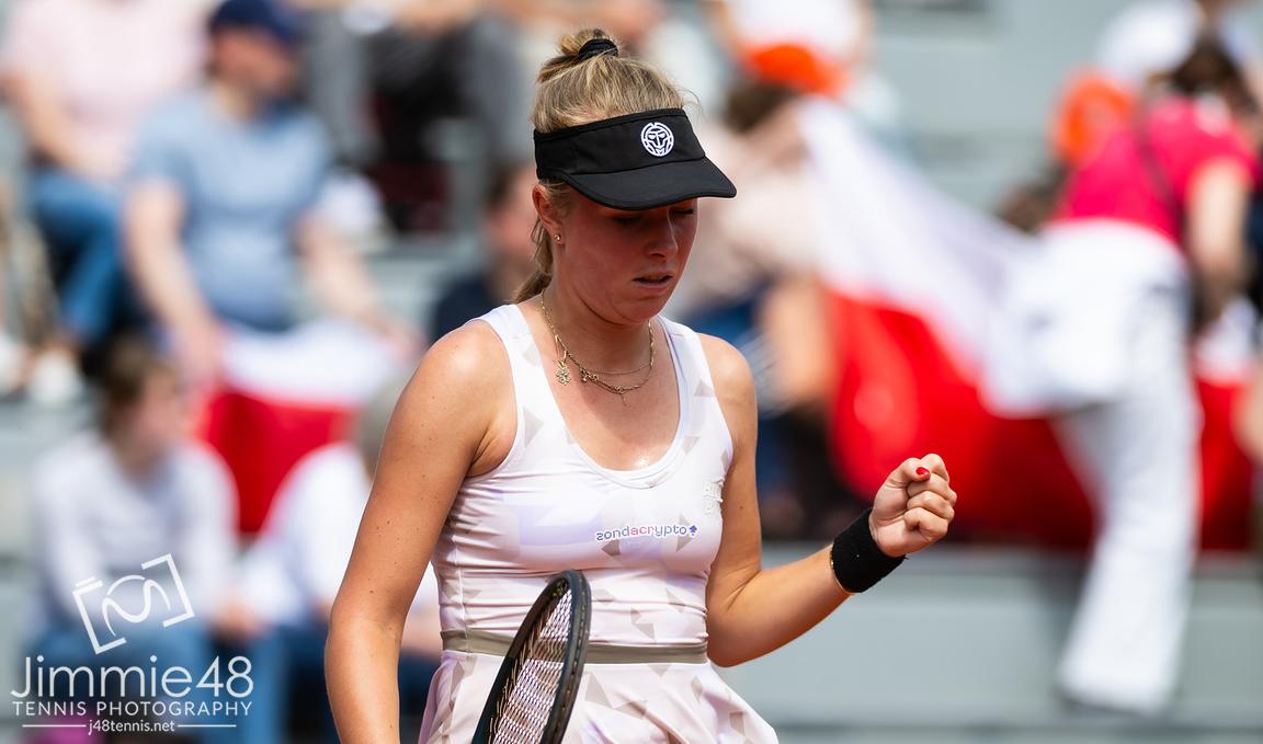 MAGDALENA FRĘCH W DRUGIEJ RUNDZIE WTA 500 W BERLINIE!

Polka pokonała Mirrę Andreevą 2:6, 7:5, 6:0 i odniosła swoje pierwsze zwycięstwo w bezpośrednich starciach z 18-latką.

O awans do ćwierćfinału powalczy z Amandą Anisimovą lub Biancą Andreescu.

📸 Jimmie48 Photography | WTA