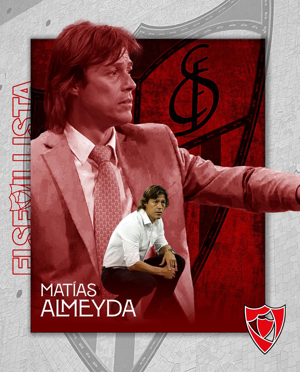 El Sevillista (@elsevillistacom) on Twitter photo 🤝🏼 Matías Almeyda, nuevo entrenador del Sevilla FC
#️⃣ #SevillaFC #TDSDeporte #FichajesSevillaFC
✍🏻 <a href="/Erick18SFC/">Erick Pérez</a>
🖼️ <a href="/lauritaluque_/">Laura Luque</a>
🔗 elsevillista.es/2025/06/matias… 🤝🏼 Matías Almeyda, nuevo entrenador del Sevilla FC
#️⃣ #SevillaFC #TDSDeporte #FichajesSevillaFC
✍🏻 <a href="/Erick18SFC/">Erick Pérez</a>
🖼️ <a href="/lauritaluque_/">Laura Luque</a>
🔗 elsevillista.es/2025/06/matias…