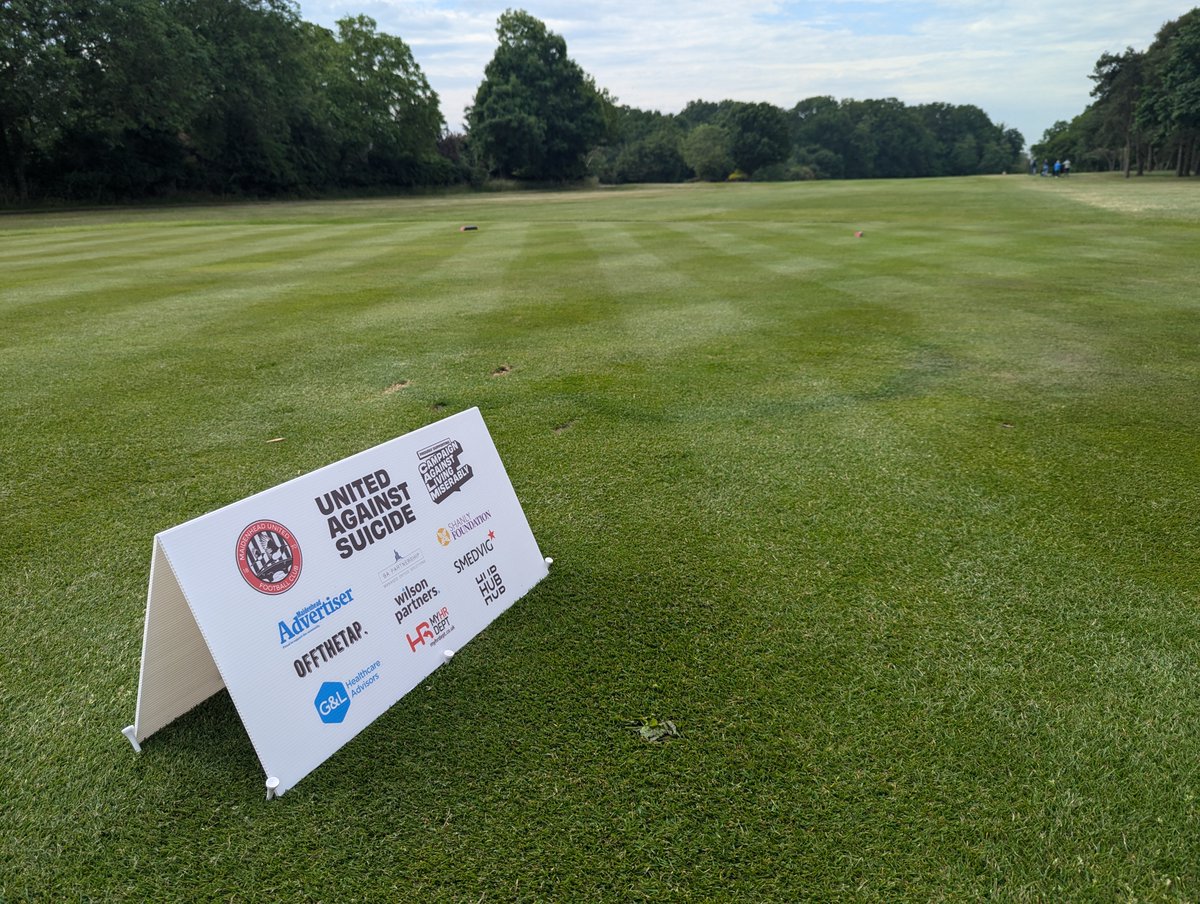 MUFCYorkRoad's tweet photo. We are delighted to reveal that our @thecalmzone Charity Golf Day last Thursday raised more than £5,600! 

Read more 👇
https://t.co/IsMOYoTFmD https://t.co/D4H42qjza3