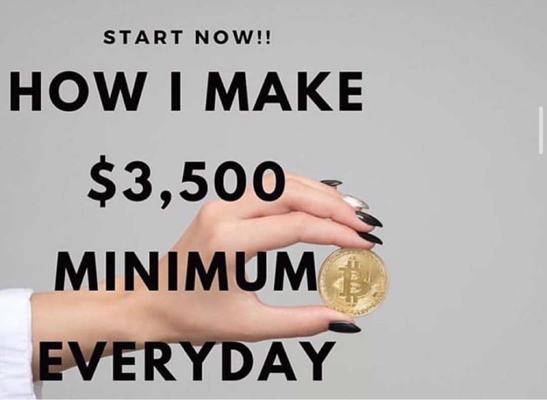 I can teach you earn massive profit amount of money directly into your bitcoin wallet without sending money to anyone even me.... Dm if interested 
200$-1000$

300$-3500$

500-5,000$

600$-5600$

700$-6,350$
In 5 trading Days duration time ask me how ... -
-
