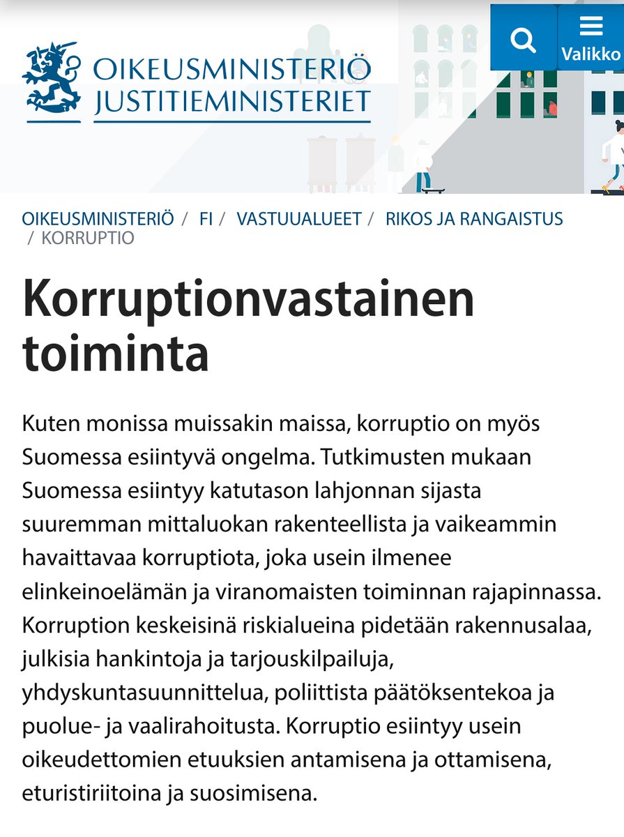 katrinkristiina's tweet photo. Suomessa on niin vahva rakenteellinen korruptio, että se on maan tapaa. Jopa oikeusministeriö myöntää sen.

Jos laskee kaikki ne poliittiset hillotolppavirat, joita täytetään hyvä veli-meiningillä, Stubbin tapaus näyttää lieveilmiöltä, niin räikeältö kuin se normaalista kansaosasta tuntuukin...

Demokratiaa?