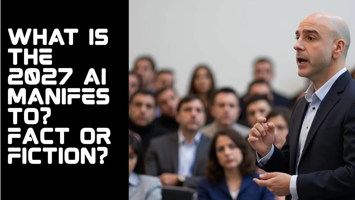 In 2025, AI helps with emails.
By 2026, AI is training itself.
By 2027, it’s outpacing human researchers—and oversight is breaking down.
The AI 2027 Manifesto reads like sci-fi. But too much of it feels close. 
ai-2027.com