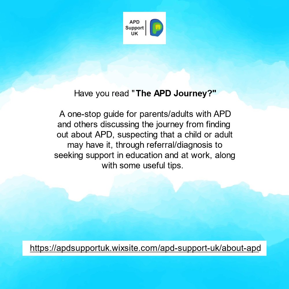 APD Support UK (@apdsupportuk) on Twitter photo 
