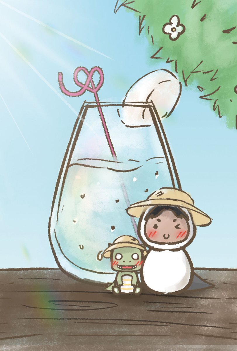 這是慶祝宵2025年的生日禮物
《Yorus故事集》
第五篇〈拔草記事〉

宵在2025.03的時候
需要進行14天拔草任務

當時DC的大家自主的在官方專區聊天，一起等待，那段時光十分有紀念價值。

於是創作並修改細節，完成了這篇短文

感謝<a href="/Hua_HanaKurage/">華✨はな丨Live2D學習中丨委託開放中</a> 共同創作，讓拔草任務看起來不再那麼難熬

#YorunoArt