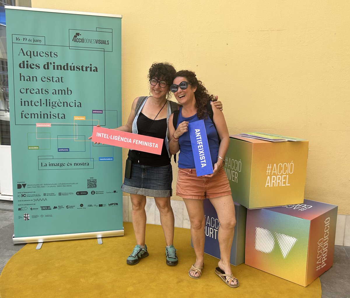 Edgar Garcia Casellas (@edgarciacas) on Twitter photo Tret de sortida de la 5a edició dels Dies d’Indústria d’#AccióDonesVisuals!
Unes jornades que compten amb activitats com conferències, pitchs i espais de trobada per crear aliances, debat i reflexió sobre noves maneres de crear audiovisual. <a href="/donesvisuals/">Dones Visuals</a>
#AmbSuportICEC Tret de sortida de la 5a edició dels Dies d’Indústria d’#AccióDonesVisuals!
Unes jornades que compten amb activitats com conferències, pitchs i espais de trobada per crear aliances, debat i reflexió sobre noves maneres de crear audiovisual. <a href="/donesvisuals/">Dones Visuals</a>
#AmbSuportICEC