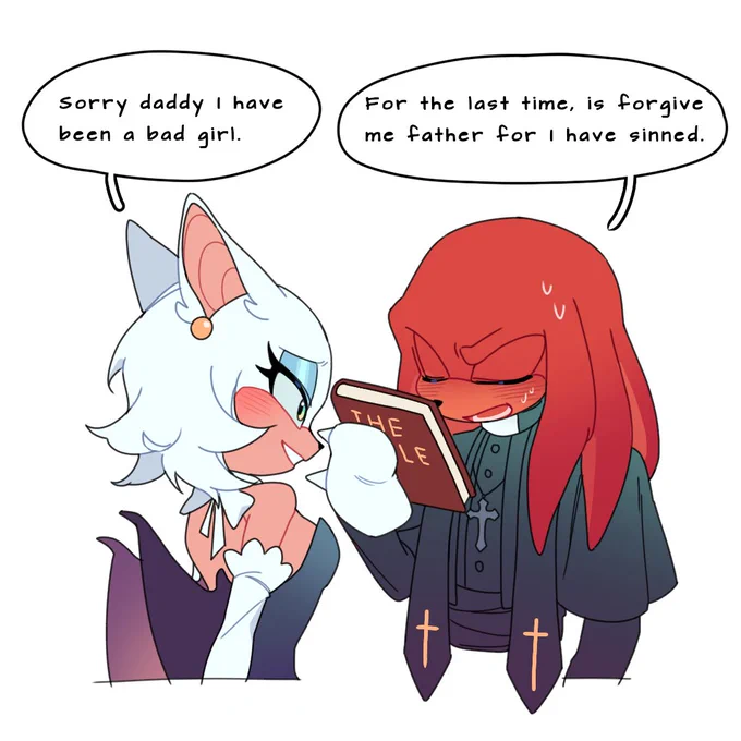 DID YA PRAY? DID YA PRAY TODAY???

(I love this ship❤️)
#knuxouge 